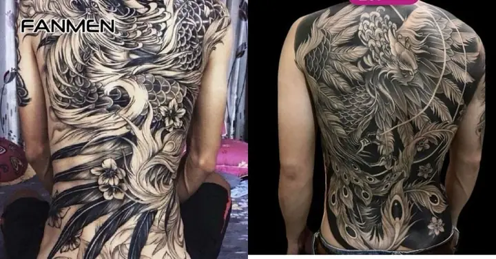 Hình Xăm Phượng Hoàng Full Lưng Hình Xăm Phượng Hoàng Full Lưng