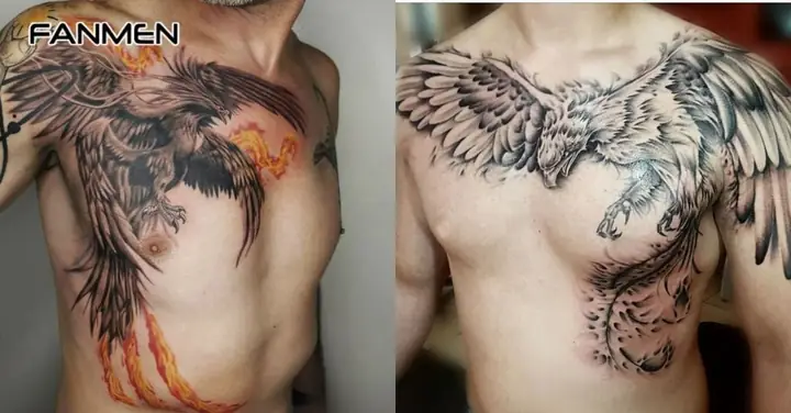 Hình Xăm Phượng Hoàng Cho Nam Ở Vị Trí Khác Hình Xăm Phượng Hoàng Cho Nam Ở Vị Trí Khác