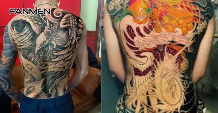 Hình Xăm Phượng Hoàng Full Lưng Hình Xăm Phượng Hoàng Full Lưng
