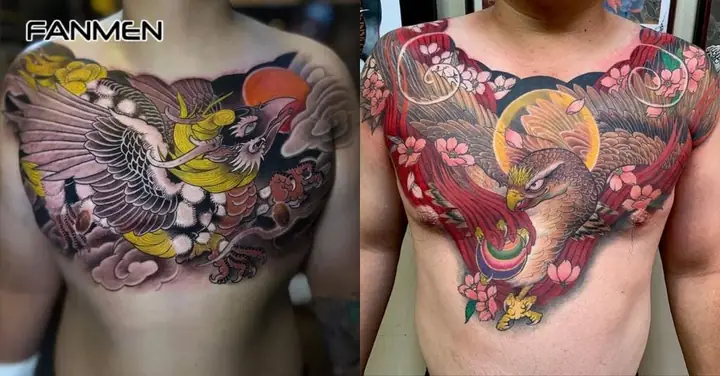 Hình Xăm Phượng Hoàng Cho Nam Ở Vị Trí Khác Hình Xăm Phượng Hoàng Cho Nam Ở Vị Trí Khác