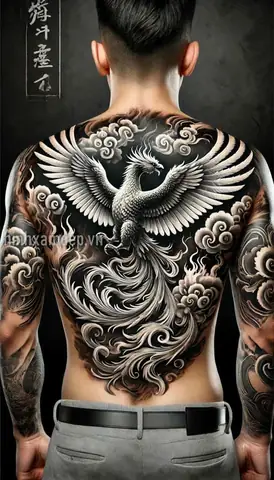 Các Kiá»u Dáng Hình Xäm Phæ°á»£ng Hoàng Full Læ°ng