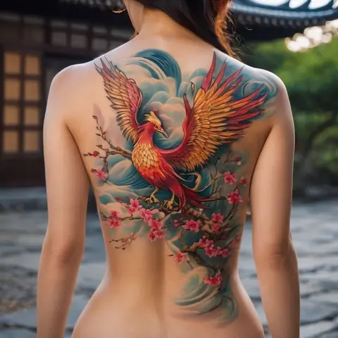 Các Mẫu Hình Xăm Phượng Hoàng Đẹp Và Ý Nghĩa