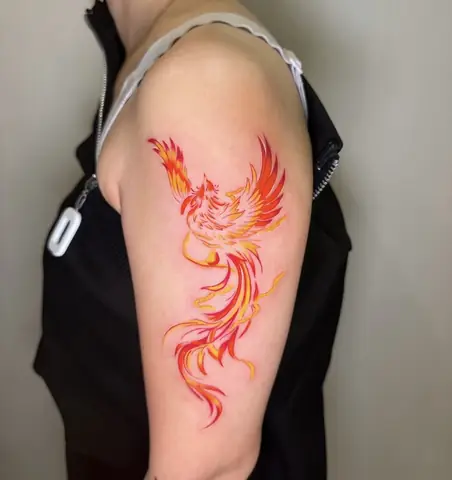 Các Mẫu Hình Xăm Phượng Hoàng Đẹp Và Ý Nghĩa