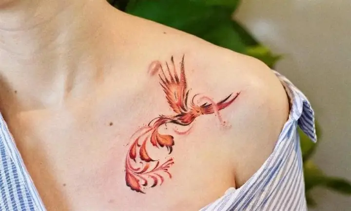 Xăm Hình Phượng Hoàng Lửa Giá Bao Nhiêu
