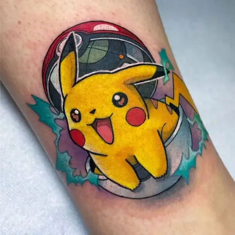 Hình Xăm Pikachu Ngầu: Ý Tưởng Và Phong Cách Độc Đáo Cho Tín Đồ Pokemon