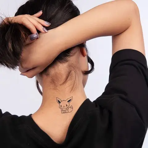 Hình Xăm Pokemon – Dành Cho Các Fan Của Eevee