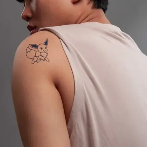 Hình Xăm Pokemon – Dành Cho Các Fan Của Eevee