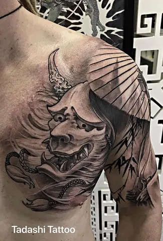Nguồn Gốc Hình Xăm Oni Hannya