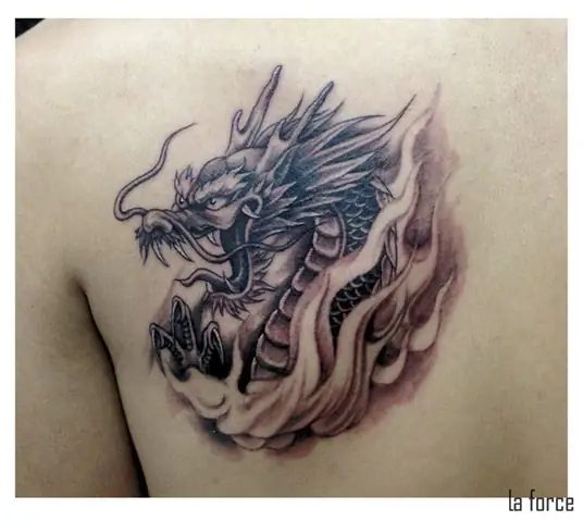 Hình Xăm Rồng Ở Lưng
