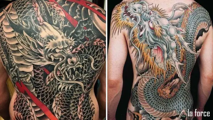 Xăm Rồng Kín Lưng Đẹp