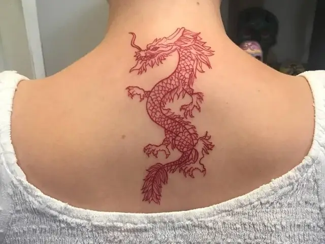 Hình Xăm Con Rồng Đơn Giản Mà Đẹp