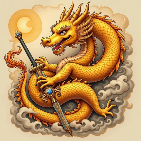 Hình Xăm Rồng Cho Người Mệnh Kim
