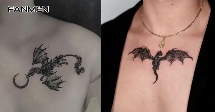 Hình Xăm Rồng Ở Ngực