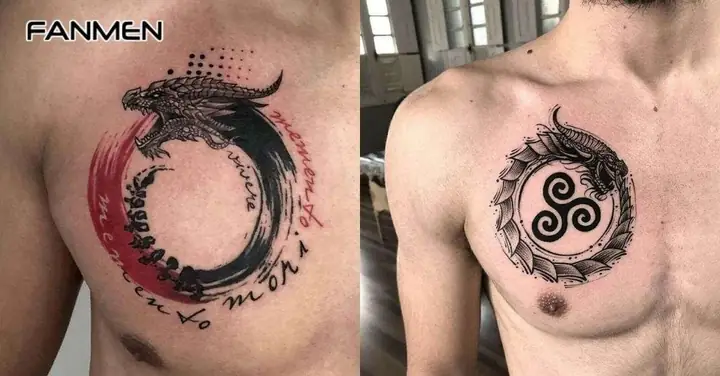 Hình Xăm Rồng Ở Ngực