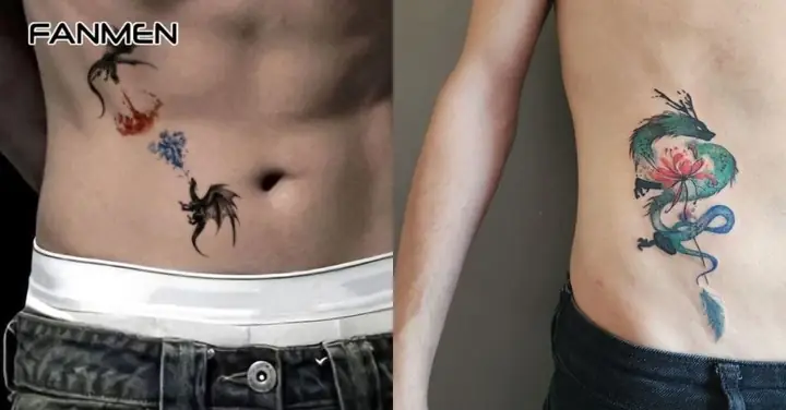 Hình Xăm Rồng Ở Vị Trí Khác