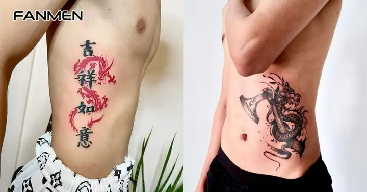 Hình Xăm Rồng Ở Vị Trí Khác