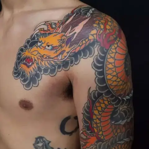 Tổng Hợp Các Mẫu Hình Xăm Rồng Quấn Tay Đẹp Và Ý Nghĩa