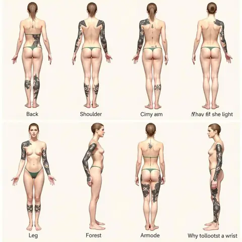Vị Trí Xăm Hình Rừng Cây Phù Hợp