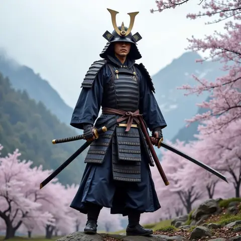 Biểu Tượng Của Trang Phục Và Vũ Khí Samurai Trong Xăm Hình