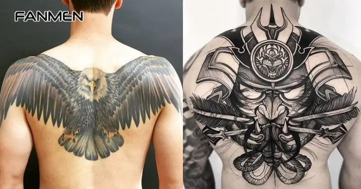 Hình Xăm Lưng Nam Ở Nửa Lưng Trên