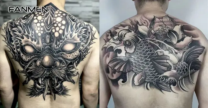 Hình Xăm Lưng Nam Ở Nửa Lưng Trên