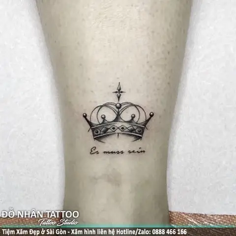 Tổng Hợp Tattoo Vương Miện Mini Đẹp Và Bắt Mắt Nhất