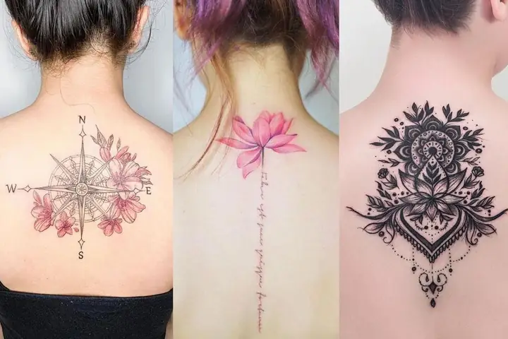 Hình Ảnh Cho Hình Xăm Mini Sau Lưng Nữ: