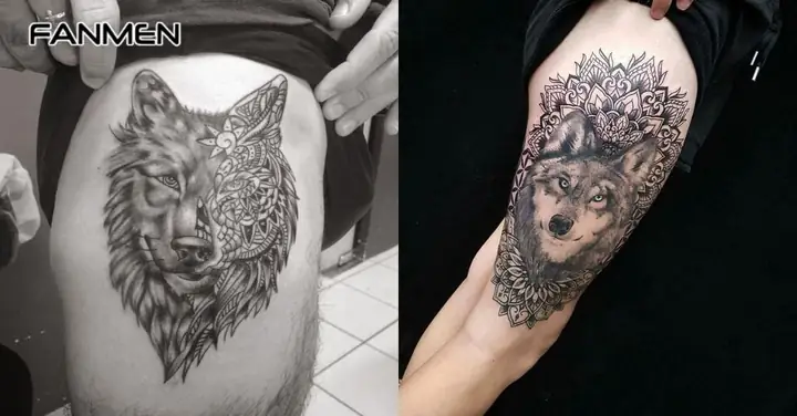 Hình Xăm Sói Maori