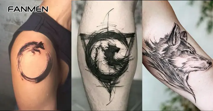 Hình Xăm Sói Maori