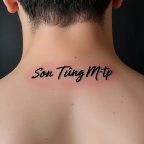 Khám Phá Ý Nghĩa Hình Xăm Độc Đáo Của Sơn Tùng Ở Cổ