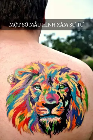 Một Số Mẫu Hình Xăm Sư Tử Đẹp