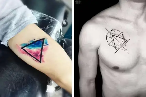 Hình Xăm Tam Giác Chứa Đựng Cả Một Nền Văn Hóa Tín Ngưỡng Cổ Điển Hình Xăm Tam Giác Chứa Đựng Cả Một Nền Văn Hóa Tín Ngưỡng Cổ Điển