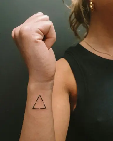 Ý Nghĩa Phong Thuỷ Của Tattoo Tam Giác