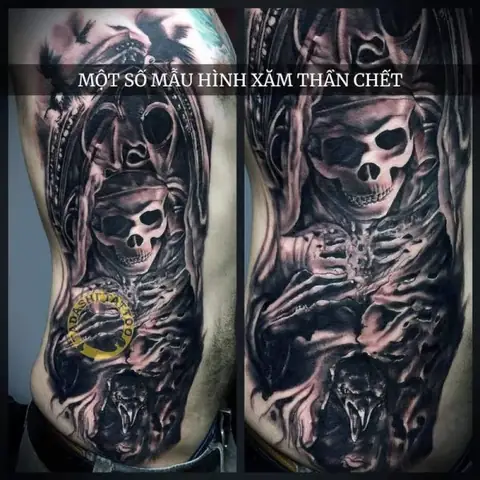Một Số Mẫu Hình Xăm Thần Chết Đẹp, Độc Đáo