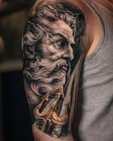 Ý Nghĩa Hình Xăm Thần Zeus: Biểu Tượng Của Quyền Lực, Trí Tuệ Và Công Lý