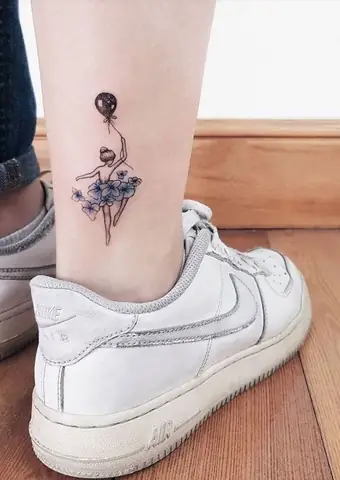 Hình Xăm Thiên Thần Mini Hình Xăm Thiên Thần Mini