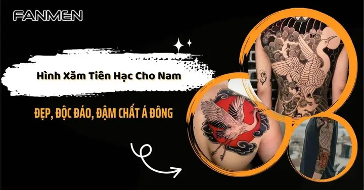 65+ Hình Xăm Tiên Hạc Cho Nam Đẹp, Độc Đáo, Đậm Chất Á Đông