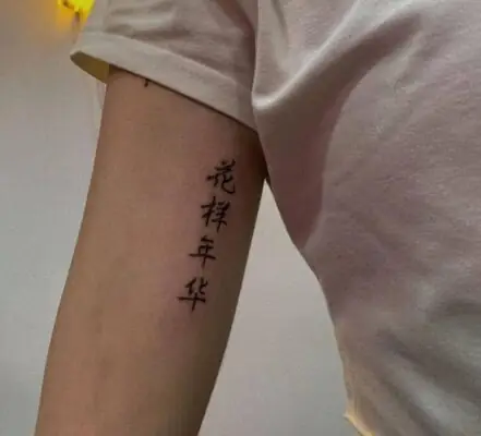 Top 888+ Hình Xăm Chữ Tiếng Trung Ý Nghĩa Nhất