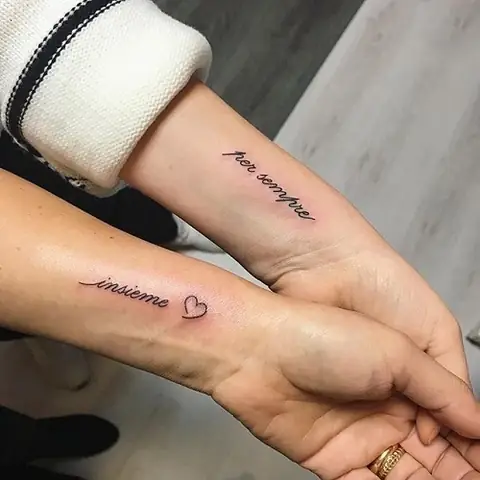 Hình Ảnh Cho Hình Xăm Đôi Ý Nghĩa Về Tình Yêu: