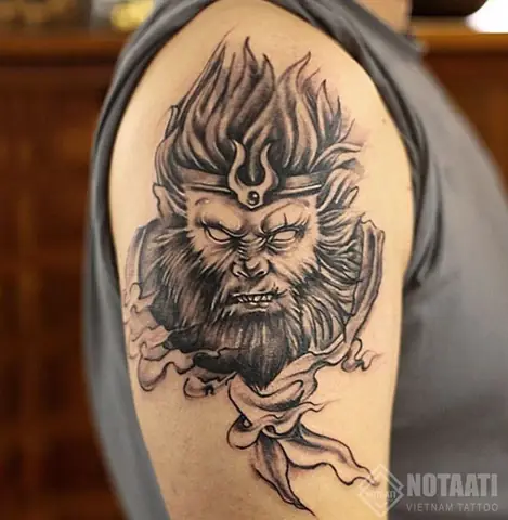 Hình Ảnh Tôn Ngộ Không Ngang Tàn