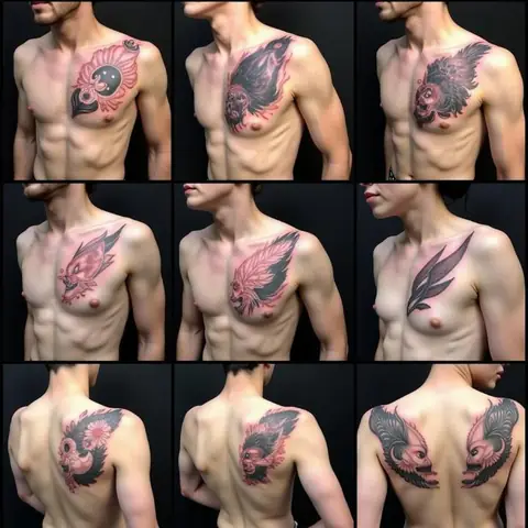 Kích Thước Và Vị Trí Hình Xăm