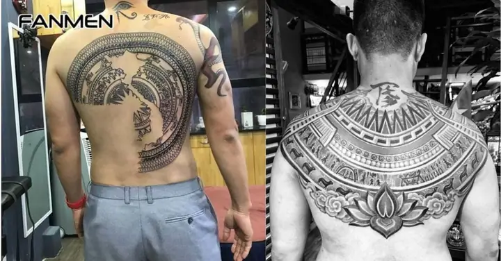 Hình Xăm Trống Đồng Việt Nam Ở Lưng