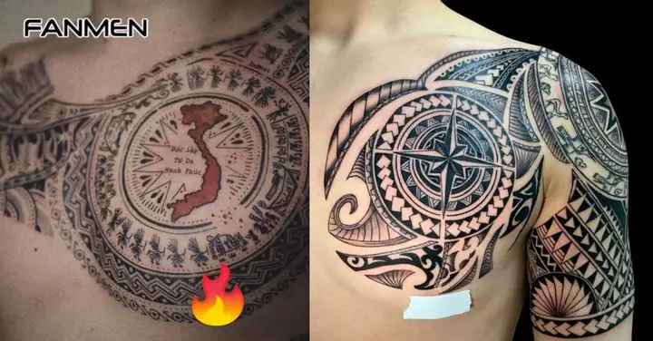 Hình Xăm Trống Đồng Việt Nam Ở Một Số Vị Trí Khác