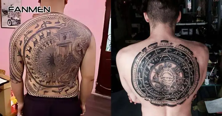 Hình Xăm Trống Đồng Việt Nam Ở Lưng