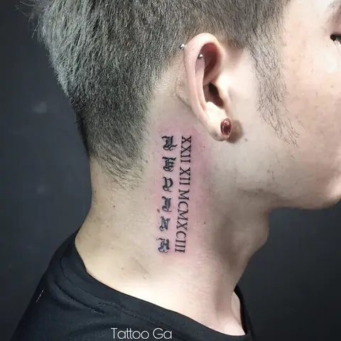 Hình Ảnh Cho Hình Xăm Mini Trước Ngược Nam: