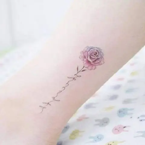 Hình Ảnh Cho Hình Xăm Trước Ngược Nữ Hoa Hồng: