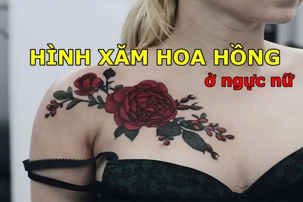 Hình Ảnh Cho Hình Xăm Trước Ngược Nữ Hoa Hồng: