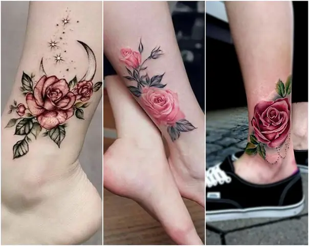 Điểm Nhấn Đẹp Hình Xăm Hoa Hồng Cho Nữ Mang Tính Thẩm Mỹ Và Sự Quyến Rũ