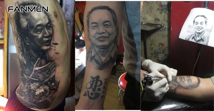 10. Hình Xăm Võ Nguyên Giáp