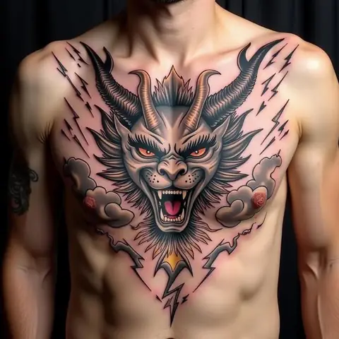 Hình Xăm Tỳ Hưu Cho Người Mệnh Thổ